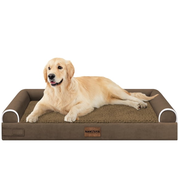 Cama ortopédica para perros NANUYA XL 66x56 cm con funda impermeable