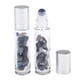 thumbnail image 1 of Roll-Onbottle De Cristal De Cristal De 10 Ml Piedra De Cristal Natural Azul, 1 of 5