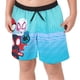 thumbnail image 2 of Trajes de baño para niños Marvel Avengers Spiderman azul verdoso 3T, 2 of 7