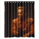 thumbnail image 1 of Cortina de ducha Arnold Schwarzenegger, juego de cortinas de baño con ganchos, tamaño 60 x 72 pulgadas, 1 of 3