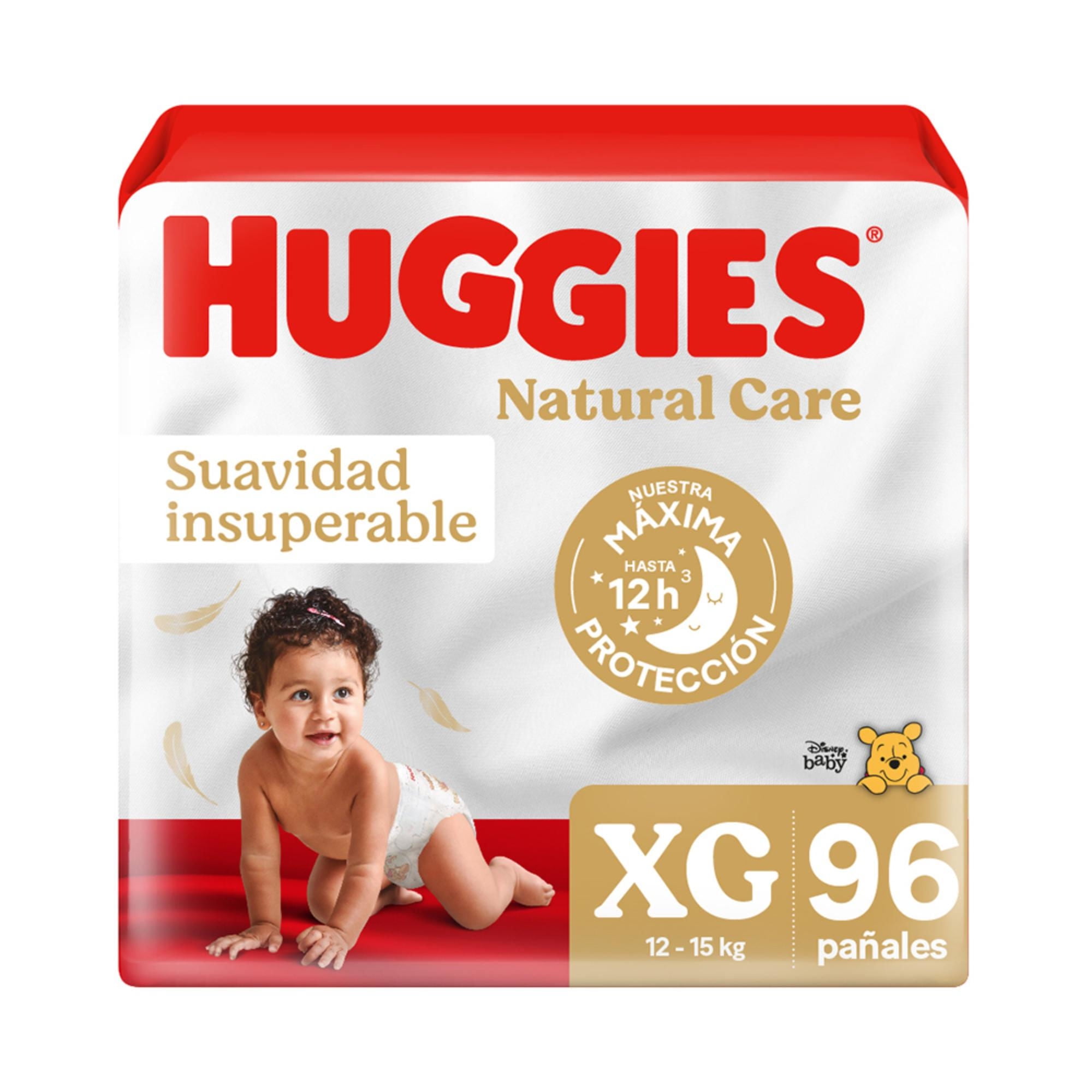 Pañales Natural Care Talla Xg 96 Un Huggies