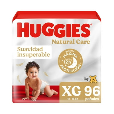 Pañales Natural Care Talla Xg 96 Un Huggies