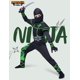 thumbnail image 2 of Disfraz de ninja para niños Spooktacular Creations Muscle Set L, 2 of 7
