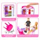 thumbnail image 3 of Doll House Style Shine, portátil y plegable, con más de 60 unidades y 2 muñecas, 3 of 6