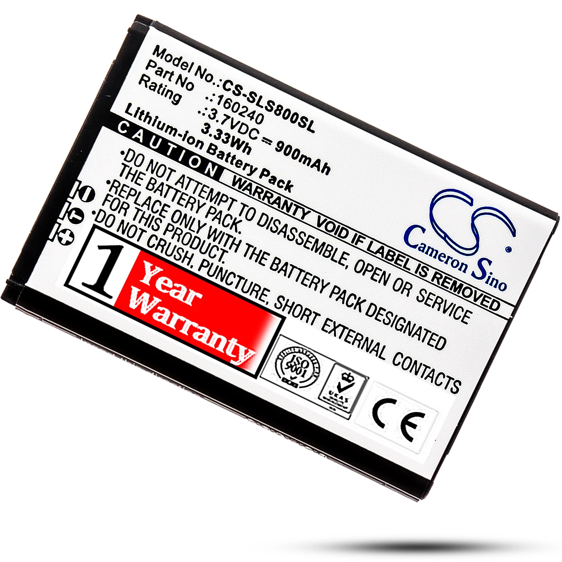 Batería de repuesto BCXY 160240 900 mAh 3,7 V para SteelSerles | Lider