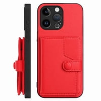 Foxdock Funda Para Iphone 15 Pro Max Con Bloqueo Rfid - Diseño Elegante Con Cierre De Botón