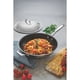 thumbnail image 5 of Wok Tramontina Grano de acero inoxidable con cuerpo triple revestimiento interno de antiadherente con mango 32 cm 5,2 L, 5 of 6