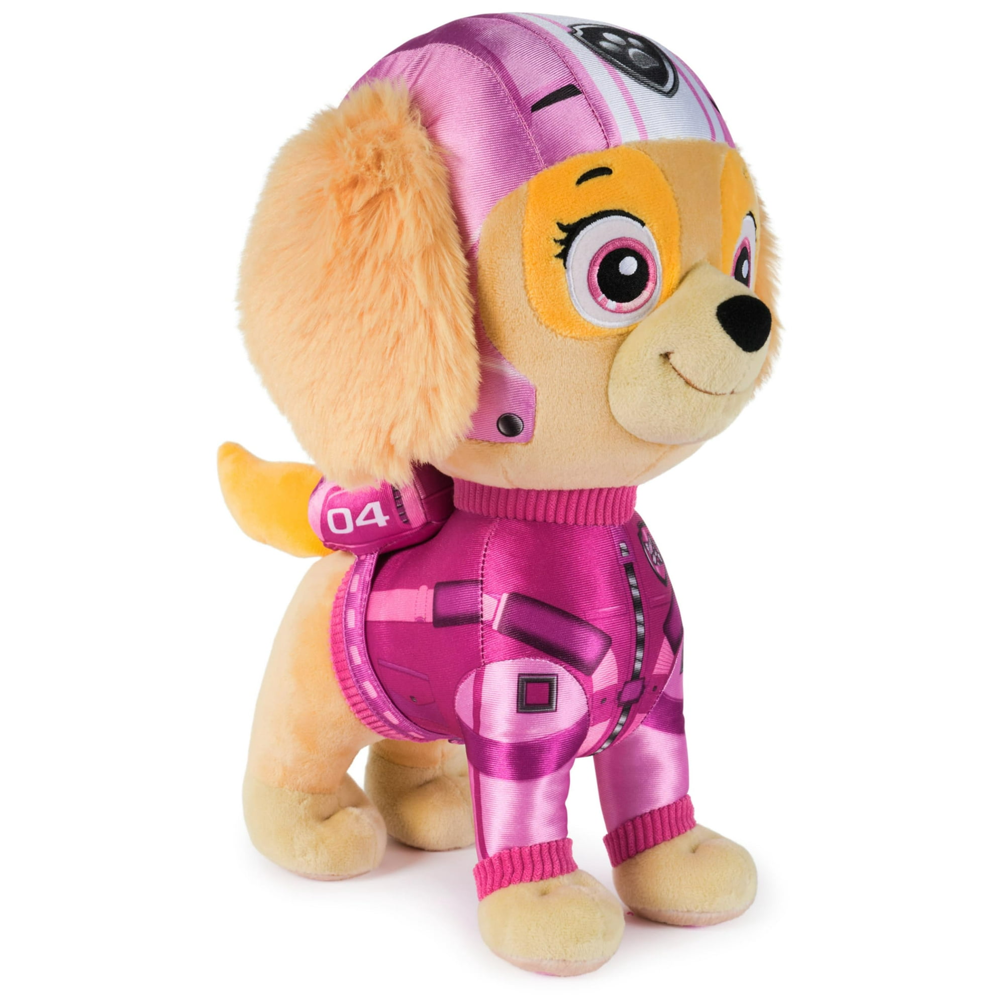 Peluche Paw Patrol Air Rescue Skye De 30 Cm Con Mochila Extraíble