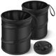 thumbnail image 1 of Set de 2 basureros plegables para auto Zonada, negros, 1 of 2