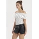thumbnail image 2 of Polera Mujer Sin Hombro Puntos Crudo, 2 of 4