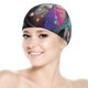 thumbnail image 5 of Princesa Rosalina Gorro de Natación de Licra, Gorro de Baño de Tela Cómoda, Gorro Elástico Antideslizante para Hombres, Mujeres y Niños, 5 of 6