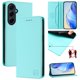thumbnail image 1 of Funda Billetera con Soporte para Samsung Galaxy A55 5G Bloqueo RFID Plegable Verde menta, 1 of 6