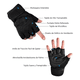 thumbnail image 2 of Guantes tácticos de gimnasio Pesas de gimnasio para mujer Guantes de gimnasio para hombre, 2 of 5