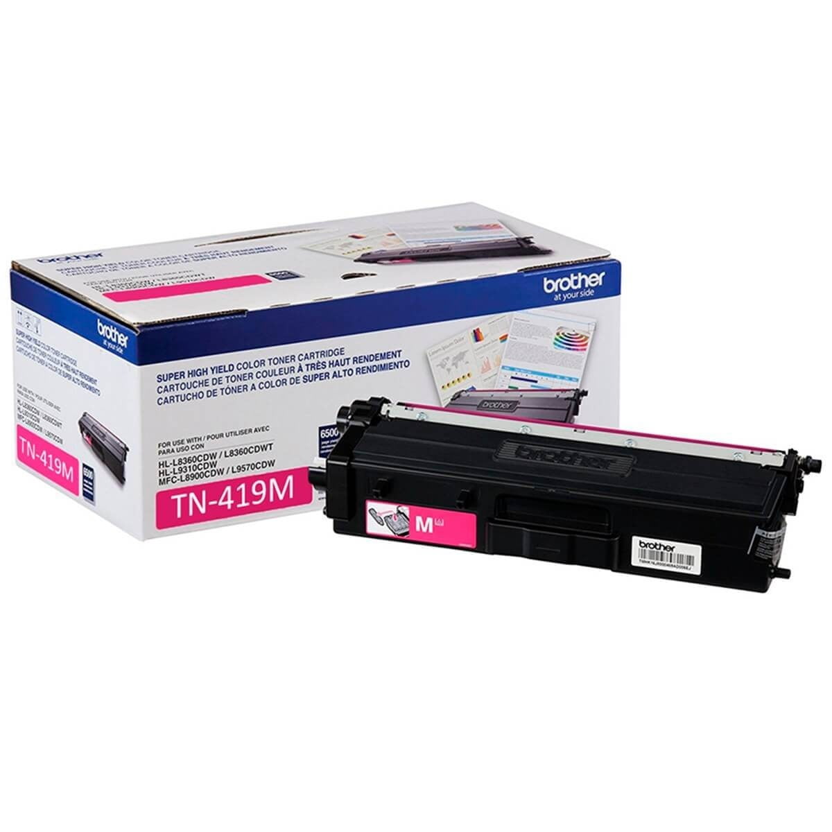 Tóner Brother Tn-419m Magenta