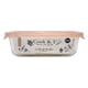 thumbnail image 2 of KITCHENWARE RECIPIENTE RECTANG VIDRIO 640ML C/TAPA, 2 of 4