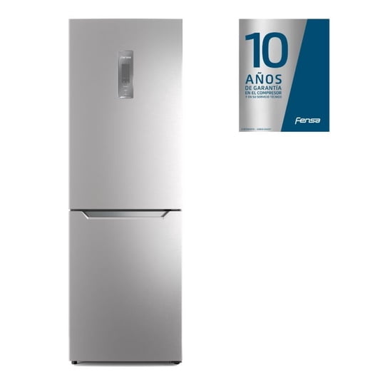 Refrigerador Fensa 322l No Frost Bottom Freezer Db60s Inox