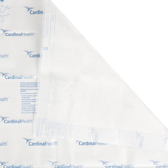Protector de cama Cardinal Health Wings Maxi, 40 unidades