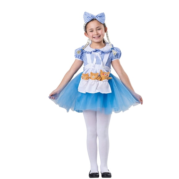 Disfraz Dress Up America Goldilocks para niñas con 3 osos