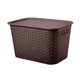 thumbnail image 1 of Canastilla Canasta Organizadora Multiusos Rattan 22 Litros Color Café, 1 of 3