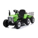 thumbnail image 1 of Vehiculo Infantil Tractor con Carro 12V Verde, 1 of 4