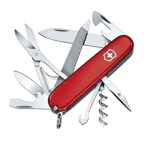Navaja Mountaineer Color Rojo Victorinox