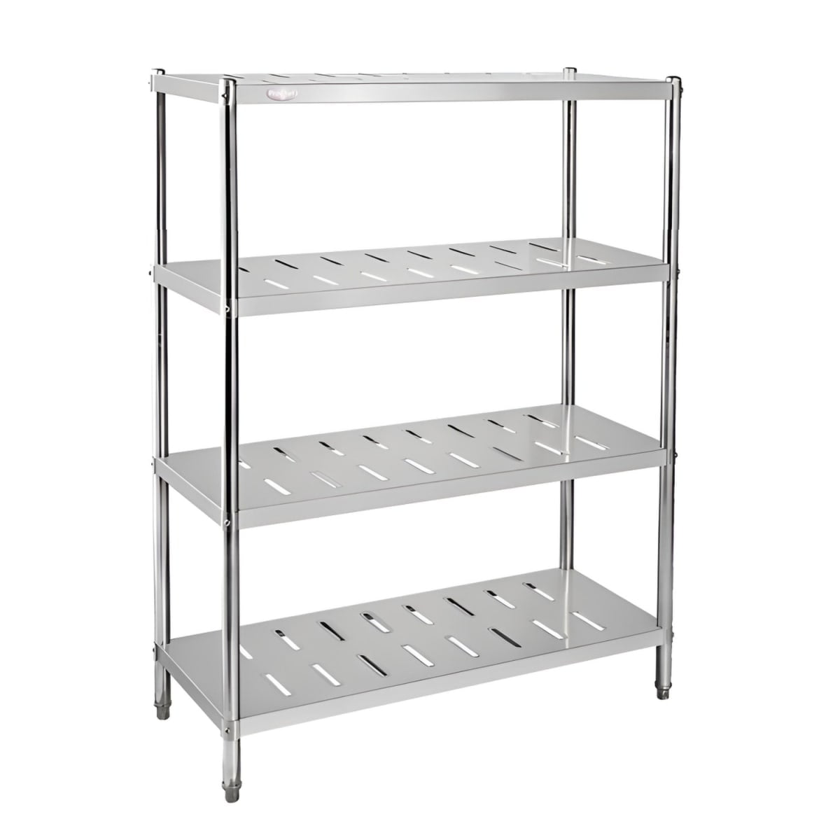 Prochef - Estante 4 Bandejas Perforadas 100x50x155 Cm. Acero Inox