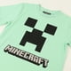 thumbnail image 3 of Polera Manga Corta Niño Verde Creeper Face Minecraft, 3 of 4