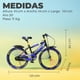 thumbnail image 2 of Bicicleta Niño Infantil Montain Bike Mtb Con Ruedas Aro 20 Azul, 2 of 5