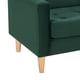 thumbnail image 3 of Sofa Retro 1c Felpa 05 Verde Botella, 3 of 6