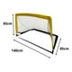 thumbnail image 2 of Pack 2 Arcos Portería Fútbol Entrenamiento Portátil 140x85cm Amarillo, 2 of 10