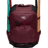 Mochila Rawlings The Journey Para Béisbol Y Softbol Color Granate