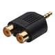 thumbnail image 1 of Adaptador Plug 3.5mm Macho - 2 Rca Hembra Estereo, 1 of 2