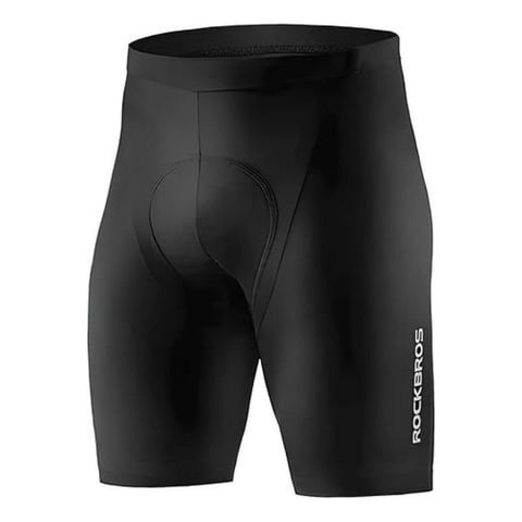 Rockbros - Calza De Ciclismo Acolchada Mtb Y Ruta Bicicleta Negro S