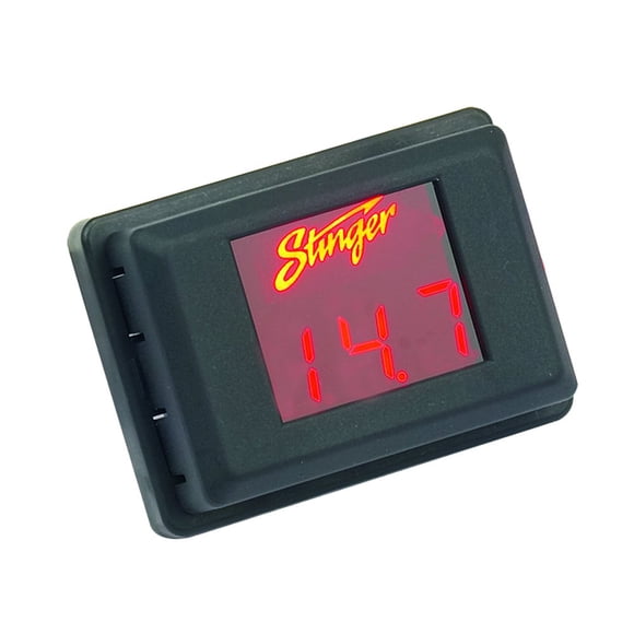 Indicador de Voltaje STINGER con Pantalla Roja