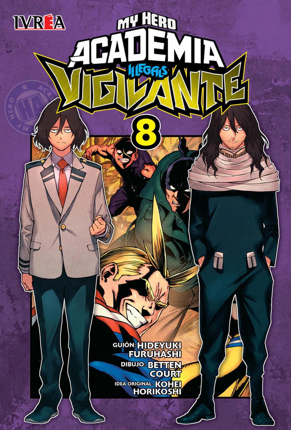 Ivrea - Manga My Hero Academia Illegals Vigilante 08