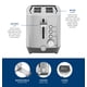 thumbnail image 3 of Tostadora GE de acero inoxidable de 2 rebanadas, 850 W, 7 ajustes de color, 3 of 6