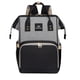 thumbnail image 1 of Mochila Maternal 3 En 1 Negro Gris/Negro, 1 of 3