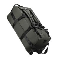 Magideal - Bolsa De Lona Con Ruedas Bolsa De Prenda Rodante Malura De Equipaje De Transporte Multifuncional Para Campamento Bolsa De Almacenamiento Picnic Viajan Verde