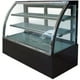 thumbnail image 1 of Vitrina Pastelera Horizontal Curva Negra Modelo Kvph-1500, 1 of 1