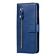 thumbnail image 4 of Funda con Cremallera para Samsung Galaxy S23 Ultra 5G, Carcasa Cartera de Cuero PU con Soporte y Tarjetero, 4 of 6