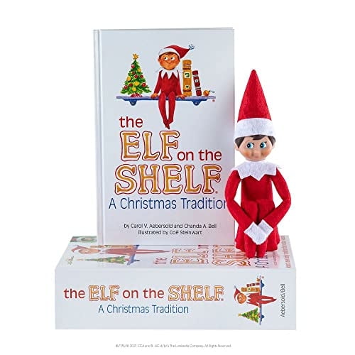 The Elf On The Shelf - Tradición Navideña El Elfo En La Estantería Con Un Duende De Boy Scout
