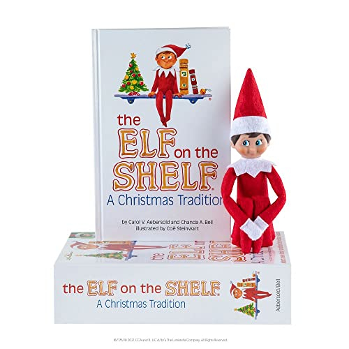Set Tradición Navideña The Elf On The Shelf Elfo Boy Scout Piel Clara
