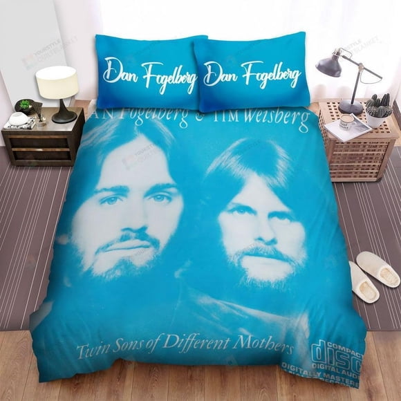 Dan Fogelberg Music Twin Sons Of Different Mothers Quilt Duvet Cover Set3-Piece Bedding Set