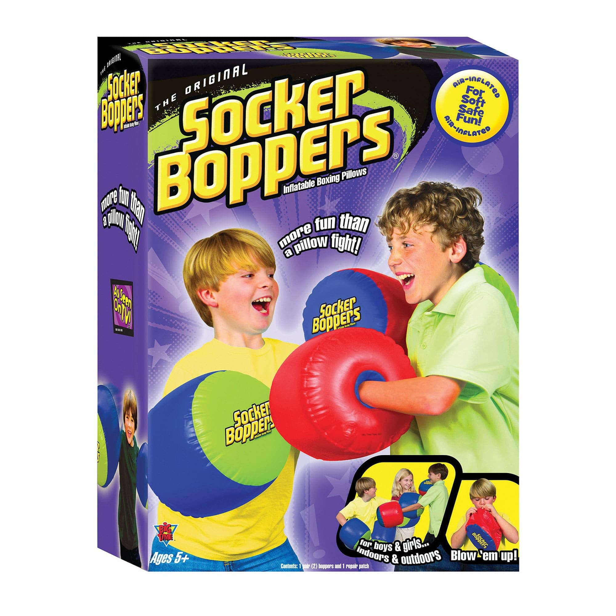 Almohadas Inflables De Boxeo Socker Boppers, Un Par