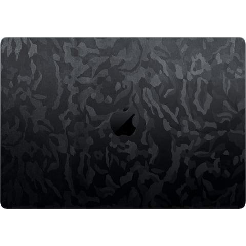 Skin Para Laptop Razer Macbook Pro 16 Camuflaje Negro