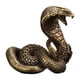 thumbnail image 2 of Mini Escultura De Serpiente De Latón, Adorno De Feng Shui De Recuerdo Para Mesa De Entrada, 2 of 3