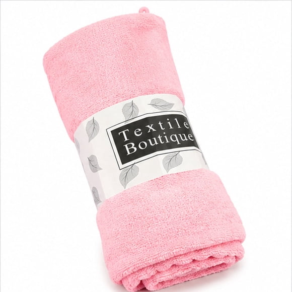 Toalla de microfibra Textile Boutique color Rosado