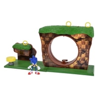 Ansaldo - Playset Sonic Colina Verde Con Figura Y Accesorios
