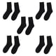 thumbnail image 1 of 5 pares de calcetines de lana gruesos, térmicos, para senderismo, botas de invierno cálidas, calcetines gruesos, suaves y acogedores para clima frío., 1 of 5