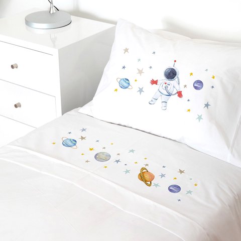 Tuyo Print - Juego De Sábanas Transición Espacial